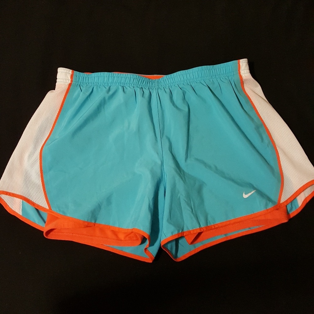 Nike | Dri-fit Retro Teal Athletic Shorts Size M